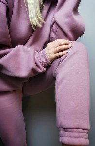 spodnie unisex różowe