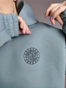 bluza unisex miętowa